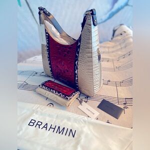 BRAHMIN CORDELIA TABITHA RADIANT RED SOLARIUM SET